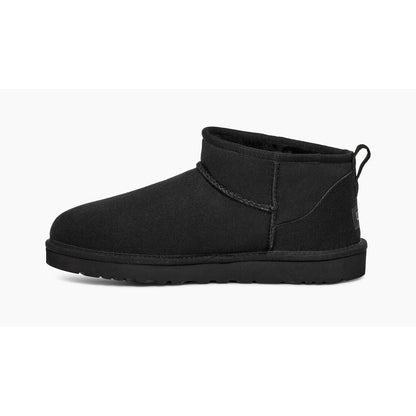 UGG CLASSIC ULTRA MINI BOOT BLACK - Hype Locker UK