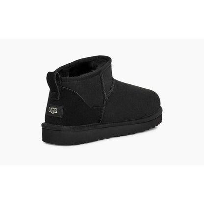 UGG CLASSIC ULTRA MINI BOOT BLACK - Hype Locker UK